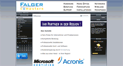 Desktop Screenshot of falger-computers.info